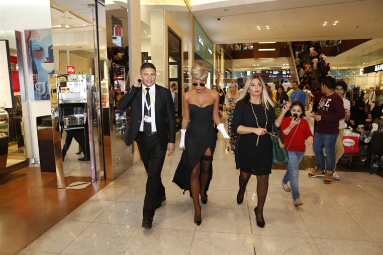 Maya Diab in Dubai Fashion Week 